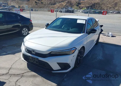 2023 Honda Civic Sport из США, поврежденный, VIN 2HGFE2F58PH515930